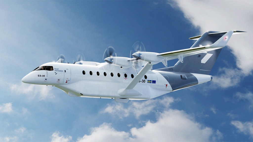 Heart Aerospace, yeni elektrikli uçak modeli ES-30’u tanıttı