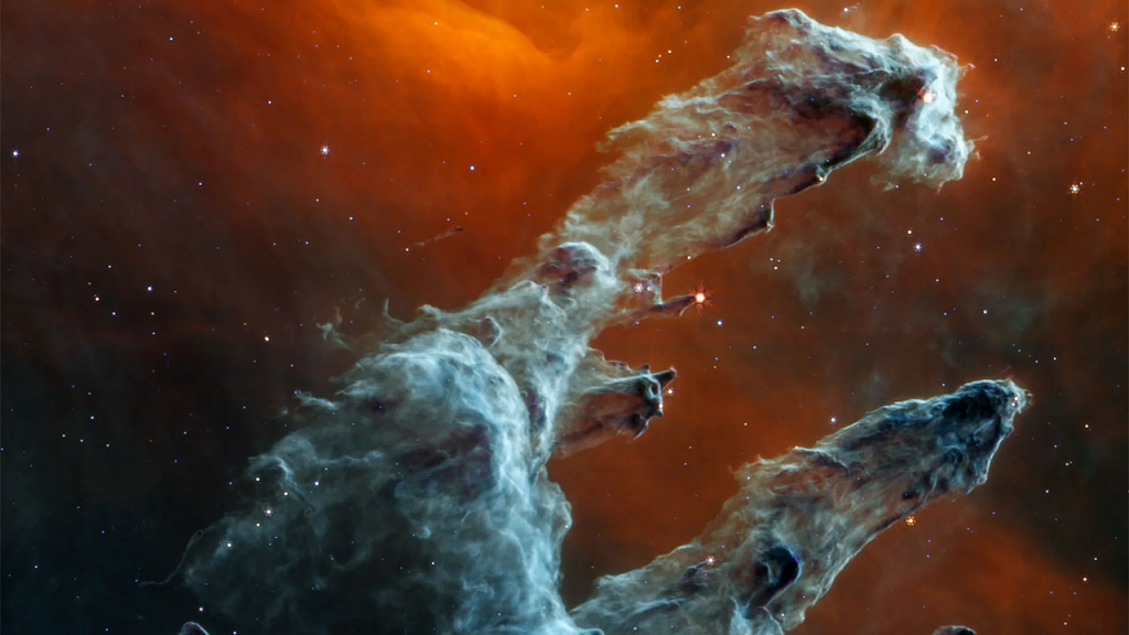 James Webb Uzay Teleskobu ile bir “Yaratılış Sütunları” fotoğrafı daha çekildi