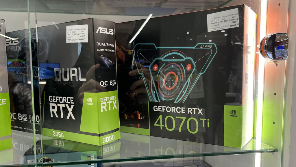 Nvidia GeForce RTX 4070 Ti yurt dışında erkenden satışa sunuldu