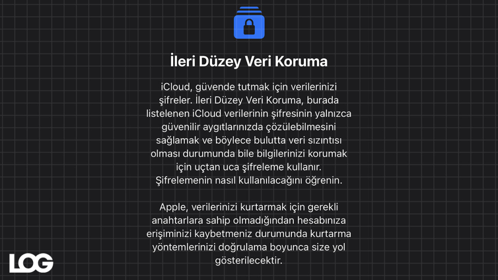 iOS 16.3 ile “İleri Düzey Veri Koruma” Türkiye’de de açıldı